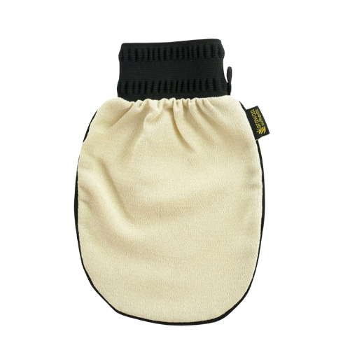 Gant Kessa en soie Noir- Beige