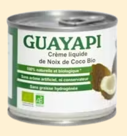 Crème de coco Bio du Sri Lanka 200 ml