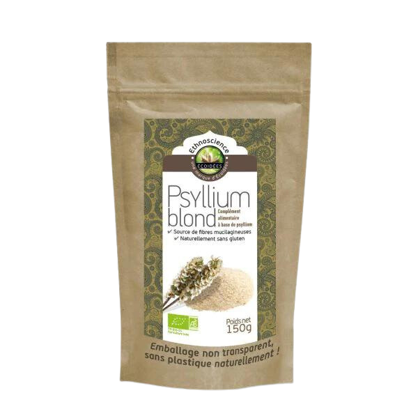 Psyllium blond en poudre BIO 150 g / 600 g