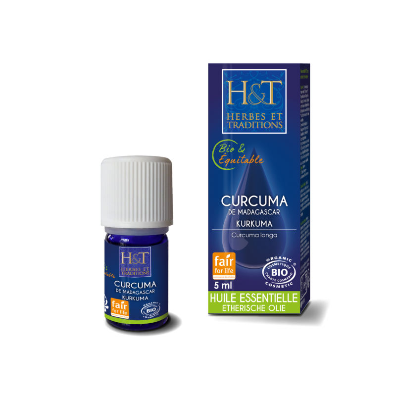 Huile Essentielle Curcuma (Curcuma longa) BIO - 5 ml