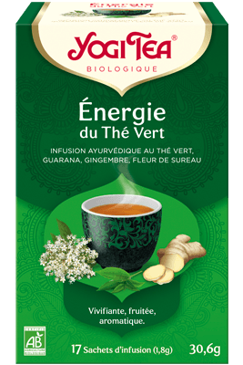 Énergie du thé vert