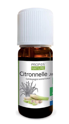 Huile essentielle de Citronnelle de Java Bio