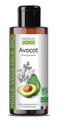Huile vegetale BIO Avocat  100ml