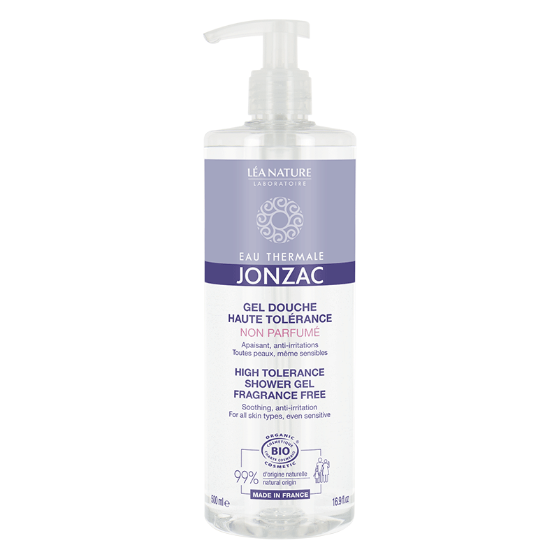 Gel douche Haute tolérance non parfumé