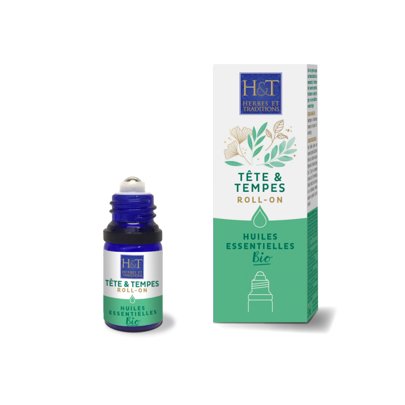 Roll-on tête et tempes BIO - 5 ml